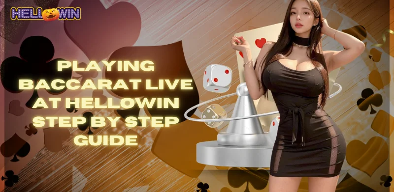 playing baccarat live at Hellowin step by step guide